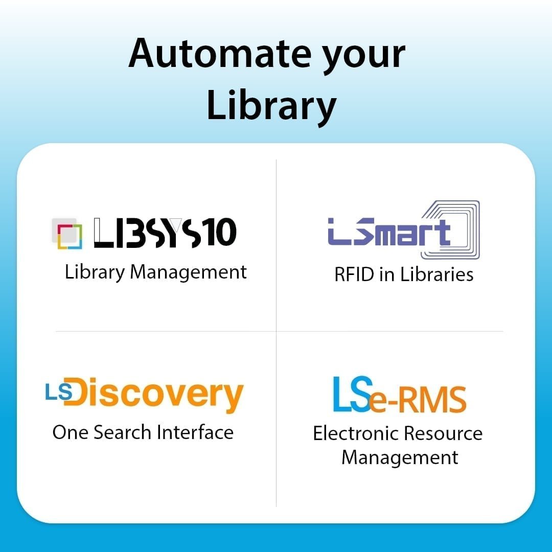 LibsysLtd's tweet photo. Transform your library with our advanced software solutions! Experience the future of libraries today!
Visit- https://t.co/GnBKKxOAnV
#libraries #library #librarysoftware #acquisition #circulation #librarians #CloudLibrary #cloud #technology #software #Ecofriendly #CycleCampaign https://t.co/1BOqcge8ck
