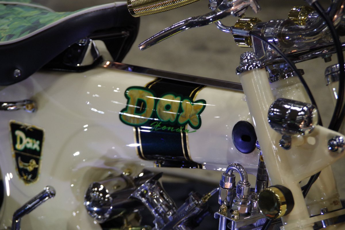 sns_iq's tweet photo. 2023横浜ホットロッドカスタムショー
造り込みが凄い！
#HOTROT #HONDA #DAX https://t.co/yghpDZ95zd