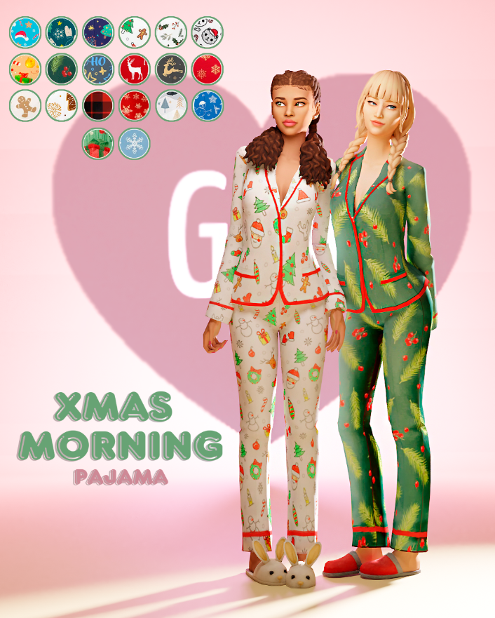SnootysimsO's tweet photo. Daily FREE CC finds! ♡
—  XMAS Morning Pajama by goodchillstudio

Featured Here &amp; DL ⬇️
https://t.co/ZbRIZz2UqE

#snootysims #thesims4 #sims4 #ts4 #sims4cc #ts4cc #sims4ccfinds #ts4ccfinds #sims4downloads https://t.co/FRL3UH59Dc