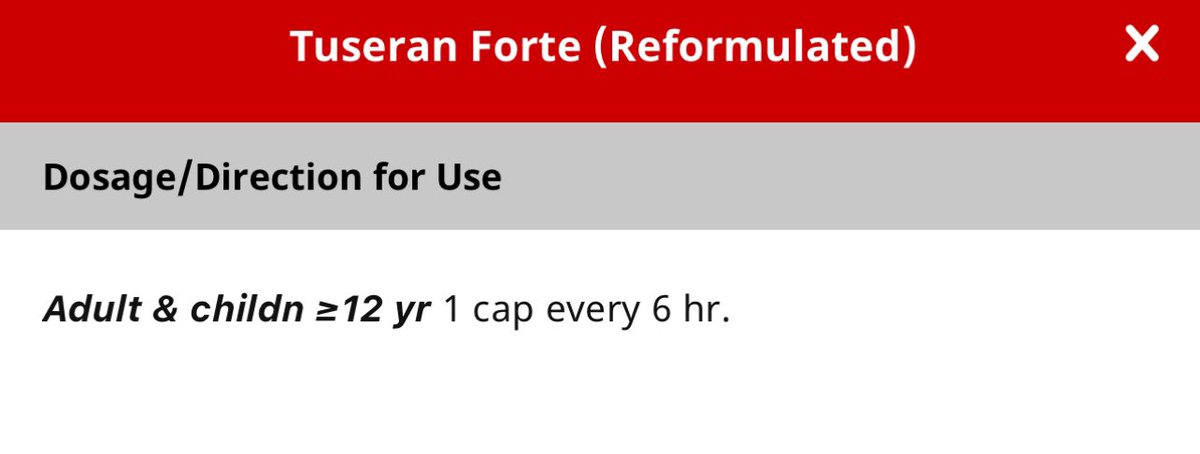 Since maraming gumagamit ngayon ng gamot sa sipon. 

Skl. 1 tab/cap every 6 hours po ang recommended intake ng mga gamot sa sipon (e.g. bioflu, neozep, decolgen, tuseran) Pwede rin naman ito i-take as needed o kung kinakailangan lamang. Yun lang po☺️

not spon~