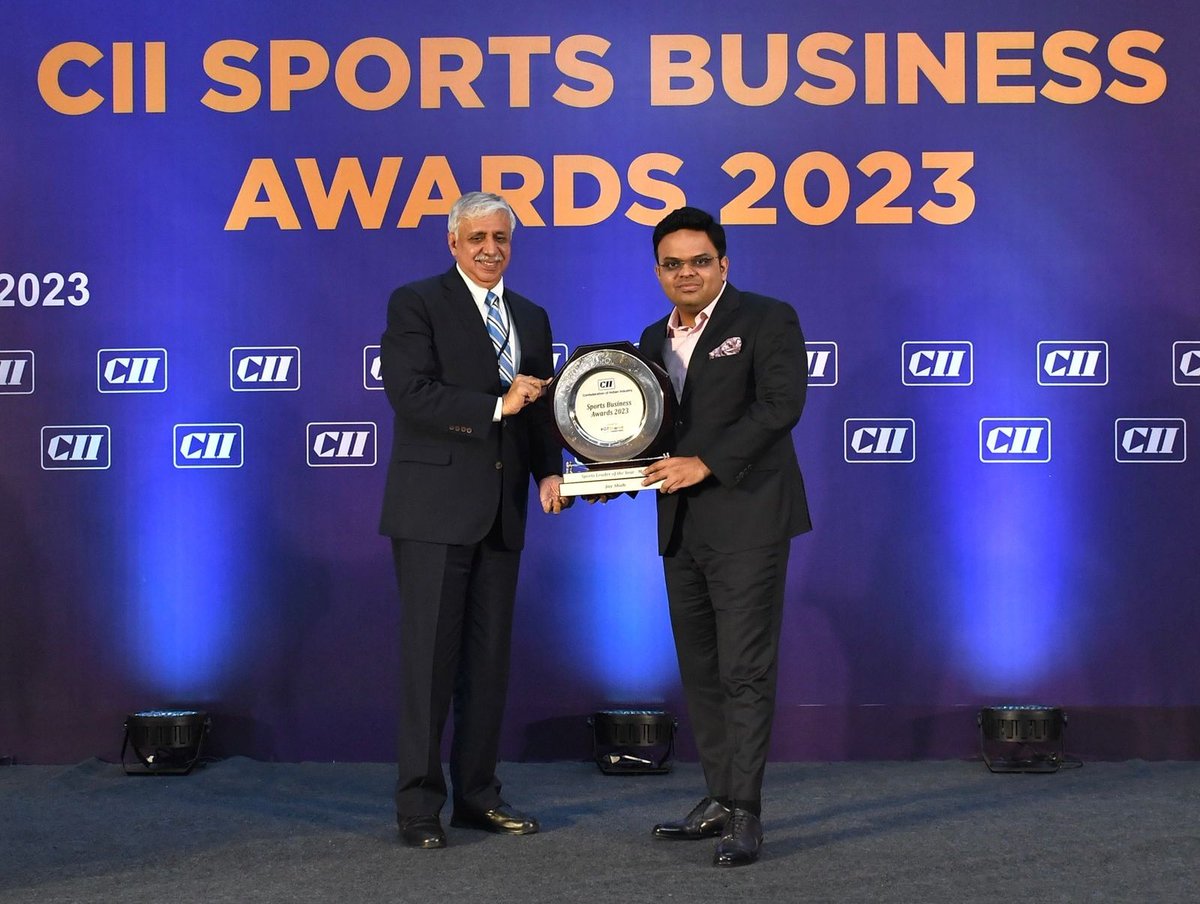 Jay Shah awarded as Sports Business Leader of the Year