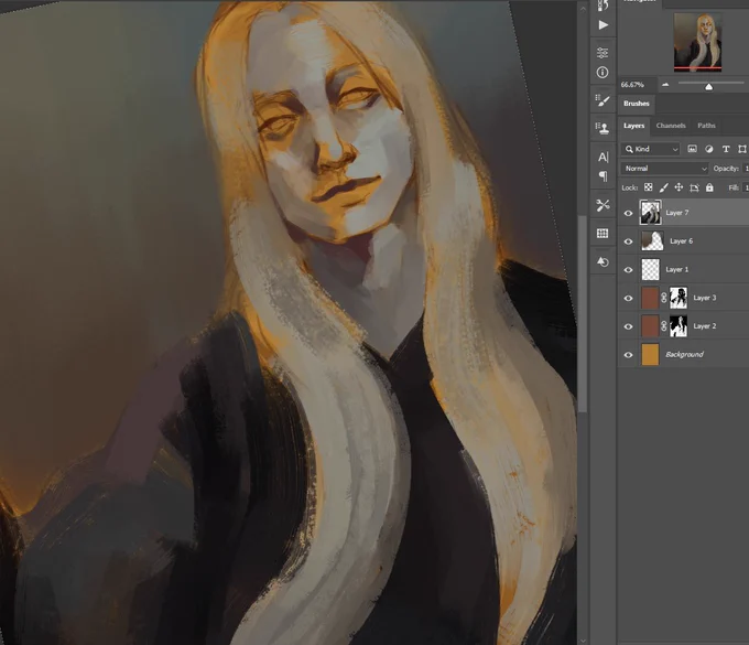 Nosramus painty splatty #FearandHunger 