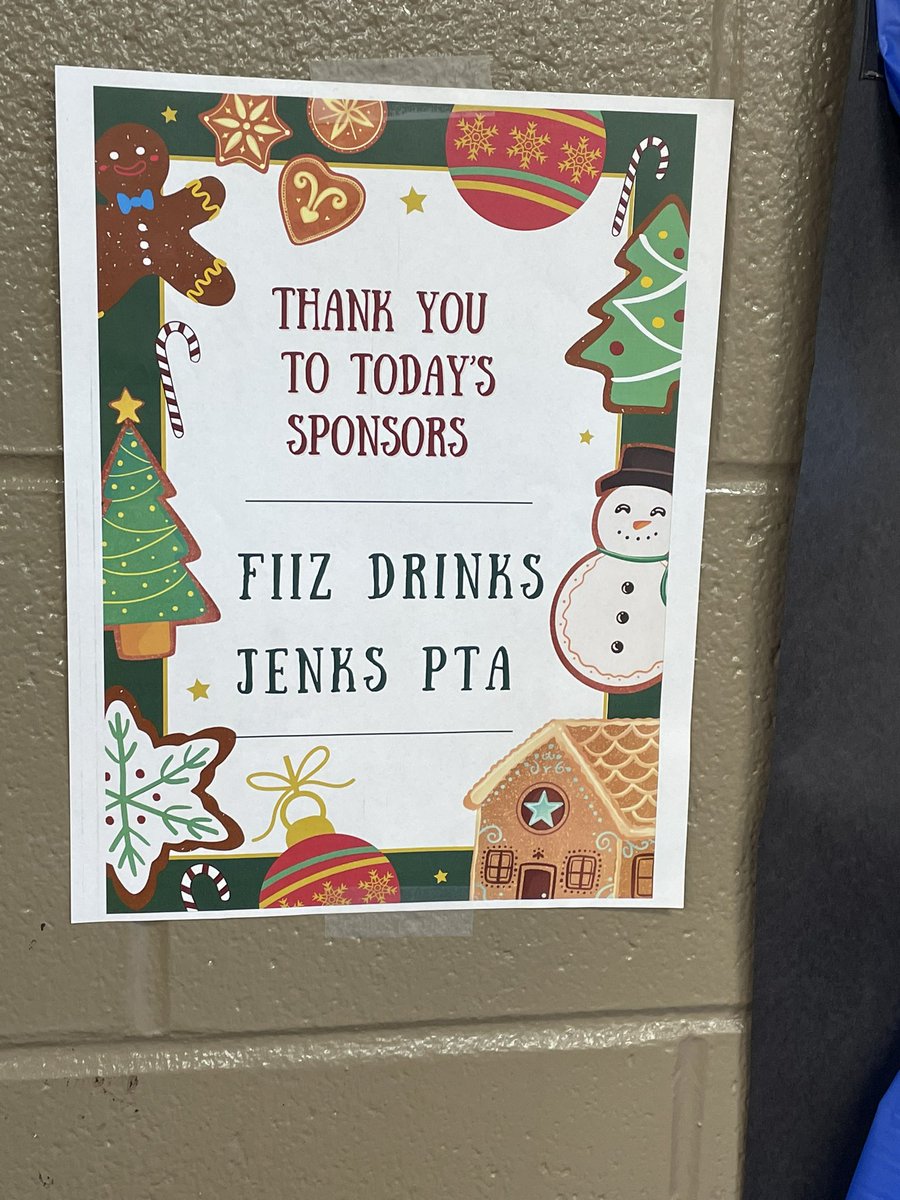 Thanks <a href="/FiizDrinks/">Fiiz Drinks</a> and <a href="/JenksPta/">Jenks PTA</a> for our yummy treats today! Such a great way to start the week! <a href="/MJEjags/">Jenks Elementary</a> #mjejags