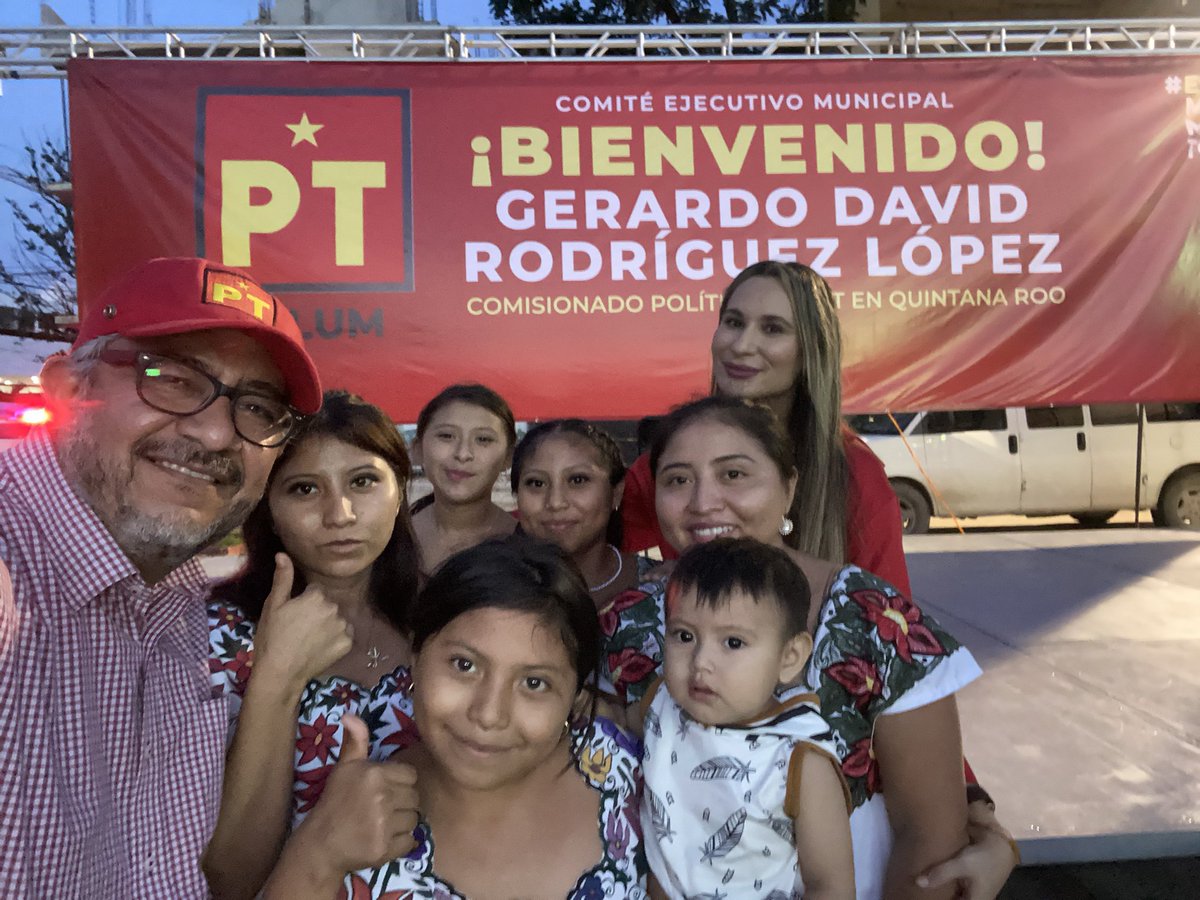 GERARDODAVIDROD's tweet photo. Así nos recibió Tulúm, Quintana Roo.
Agradecemos l recepción, el compañerismo y compromiso de nuestra querida compañera @RifkaQueruel . 
El Partido del Trabajo está en excelentes manos.
@empoderando2016 @JARODRIGUEZ63  @GerardoRL2021 https://t.co/q9qXvD3wRH