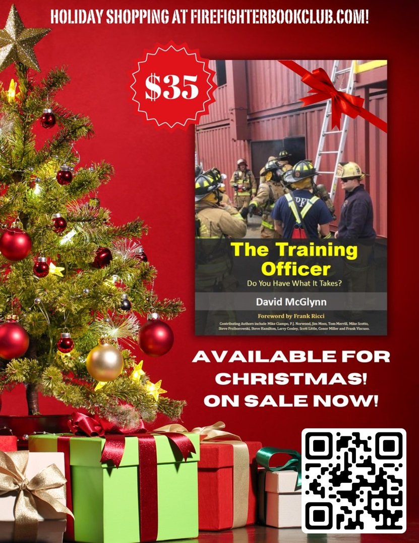 chief_mcglynn's tweet image. Holiday Sale! Place orders now, orders placed by December 11th will receive their book before Christmas! Order your copy of The Training Officer "Do You Have What It Takes?"