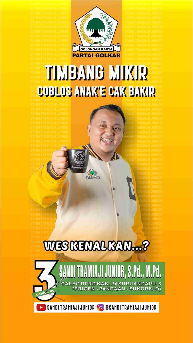 #pandaan #prigen #sukorejo #golkar