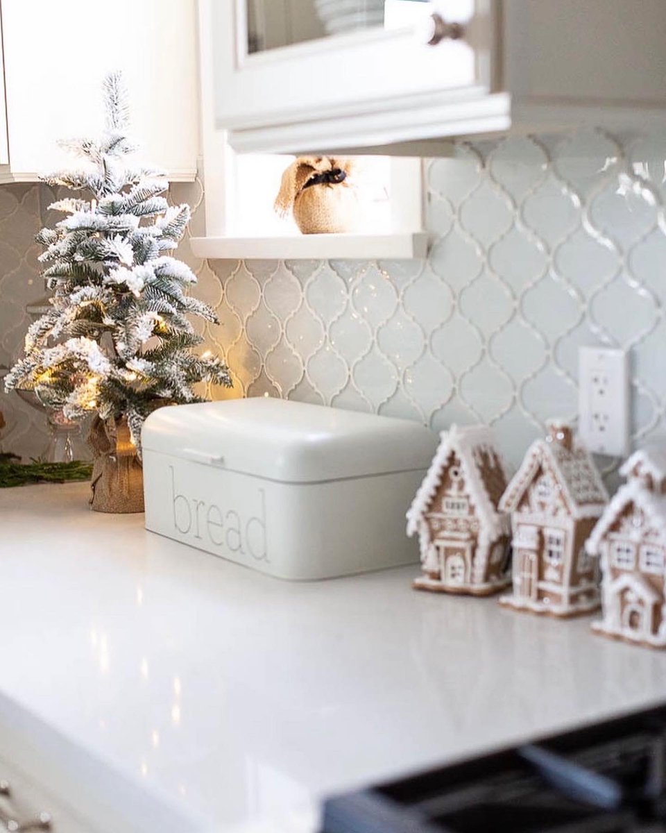 We're enchanted with how Christmas has snowed in this personal kitchen (complete with our tiles 😍) Check out joyful tile savings here 🎁🎄bit.ly/3LZHQMI

#WinterClearance #Tiles #Sale #VintageDecor #HyggeKitchen 

📸IG's @mdesignsinteriordecorating