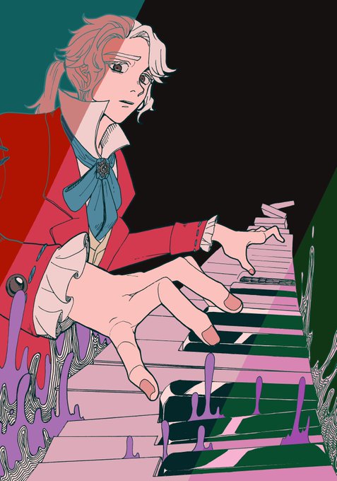 「long sleeves piano」 illustration images(Latest)
