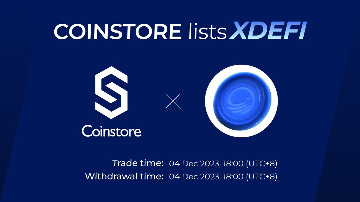Defi_Eagle's tweet image. 🚀 @XDeFi_Wallet $XDEFI is now live on @CoinstoreExc!

🐙 This collaboration brings the #XDEFIWallet to more than 4 million users, fostering a connection between CEX and DeFi.

🔽 VISIT
xdefi.io
