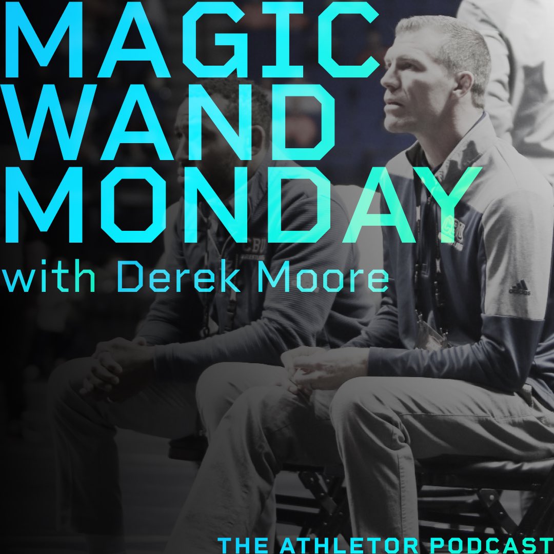 athletor's tweet photo. If everyone knew wrestling rules, our sport would grow," says Derek Moore on our podcast. Hear his vision for making wrestling more accessible and loved. #GrowWrestling #DerekMoore #AthletorPodcast https://t.co/5ziYZ2KyOC