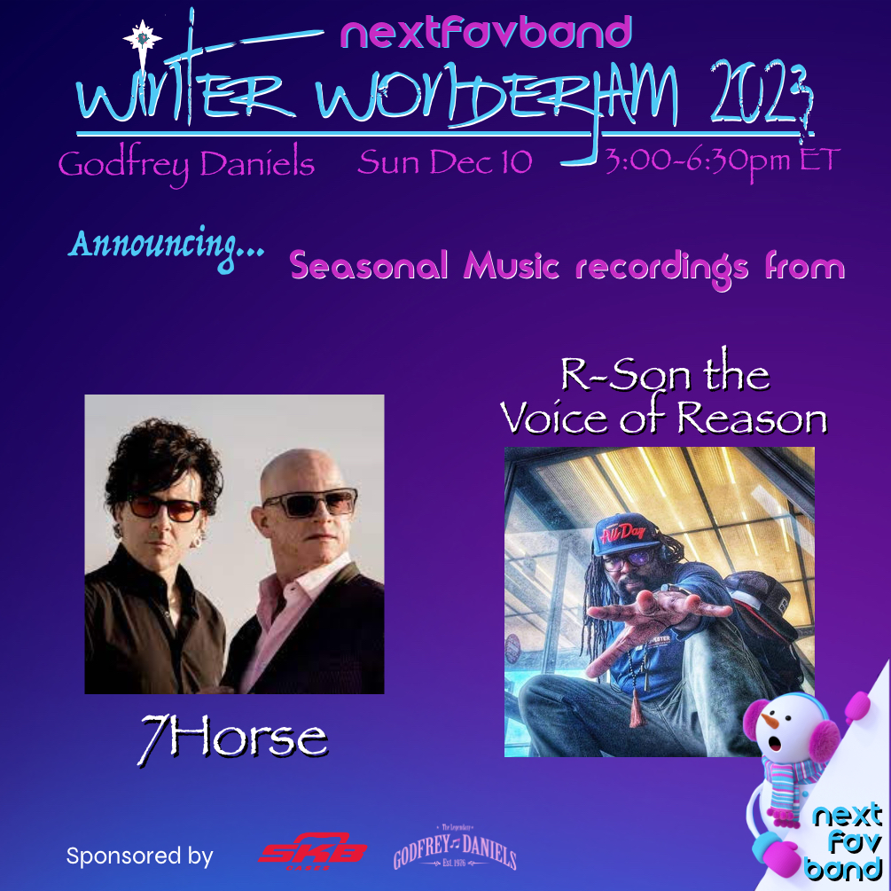 ANNOUNCEMENT: Winter WonderJam 2023 will feature exclusive recordings of holiday music performed by several previous guests of the show from this year, including @7Horseband and @RSONtheVoice of @gangstagrass !  

Subscribe and follow to stay tuned for additional announcements!