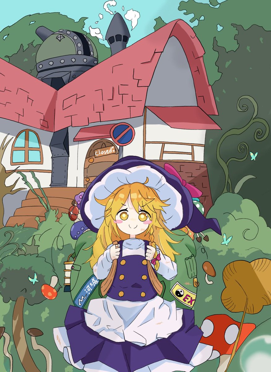霧雨魔理沙 「」|たったにのイラスト