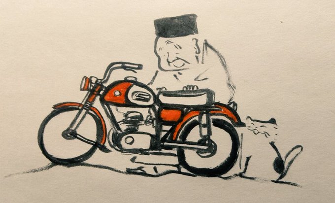「男性中心 バイク」のTwitter画像/イラスト(新着)｜2ページ目