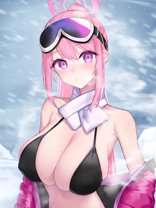 寒い…?涼しいくらいじゃない? #ブルアカ