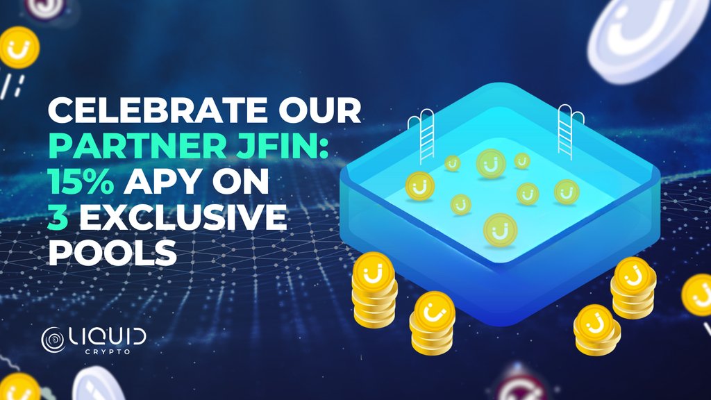 reddex_io's tweet image. Hurry, for a limited time only we are boosting #JFin liquidity pools to 15% APY🧩📈

Click here to start earning today!

👉 app.liquidcrypto.finance/liquidc

#LCjfin #liquidcrypto #LCNews #APY #crypto #liquiditypools