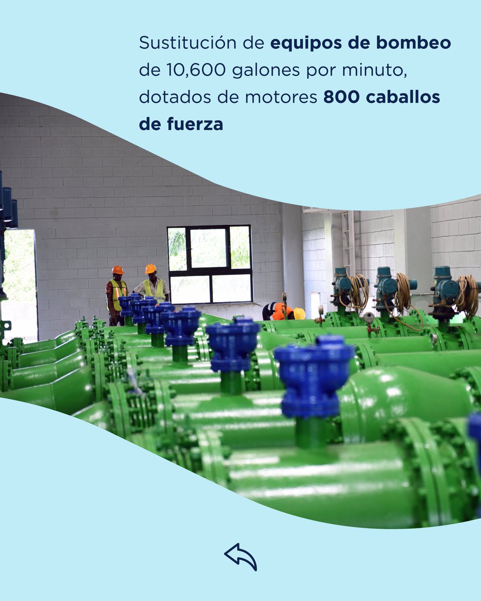 ¿Sabes que es el Acueducto Barrera de Salinidad? 💧💙 ¡Es el símbolo de calidad de vida para Santo Domingo Este! Esta obra no solo traerá agua potable, sino también alegría y esperanza a todas las comunidades. #BarreraDeSalinidad #AcueductoBarrera