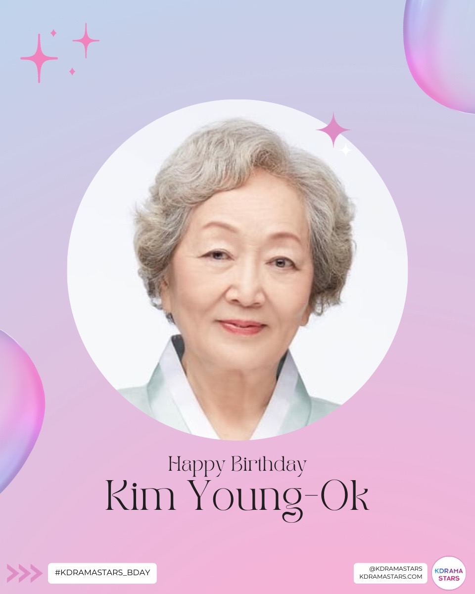 Happy birthday, Kim Young Ok! 🎉

#KimYoungOk #KDramaStars_BDAY