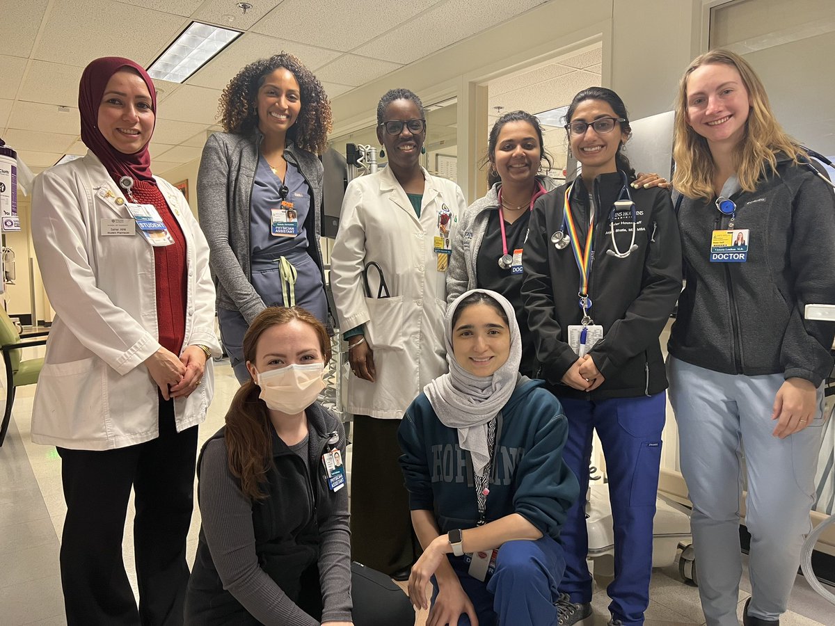 With everything from classic cardiogenic shock🫀, to necrotizing fasciitis 🦠, to Creutzfeldt-Jakob disease 🧠 and even Black Widow spider bites 🕷️ And with an all-female power team once again! 💪🏻 Welcome to Bayview CICU 🫀🔥 @hopkinsheart @DrMSWilliams @anjbhatla
