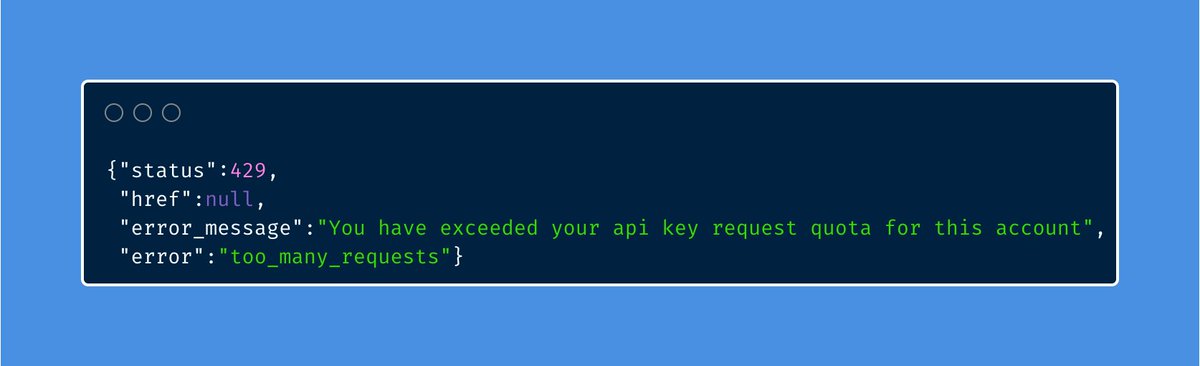 Shoutout to the software engineers who built an API that returns an HTTP status code of 200...with the following JSON body. 🥸