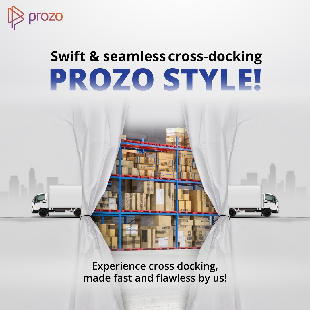 🚚✨Swift & seamless cross-docking!

Access superior cross-docking services across all Prozo Fulfilment Centers, with unmatched speed, accuracy and efficiency. 🌐✅

#Prozo #CrossDocking #Warehousing #Logistics #LTL #SupplyChainManagement #SupplyChainServices #3PL #4PL #India