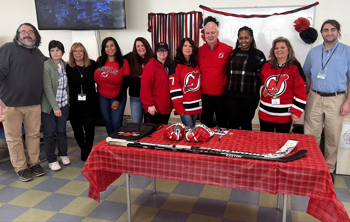 It was a pleasure visiting the Bergen County Special Services Paramus Adult Training Center last week! Thank you for the hospitality and look forward to seeing everyone again soon! <a href="/NJDevils/">New Jersey Devils</a>