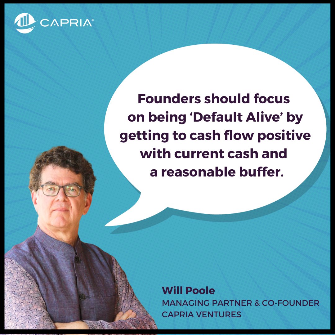 CapriaVC's tweet photo. 📌Attention founders!

Here's a valuable tip from our Managing Partner @wpoole8 on how founders should strive to be ‘Default Alive’.

To learn more about the funding winter, check out: https://t.co/460Cd6RTxB

#GlobalSouth #RiseUpSouth #AllThingsAIwithCapria #CashFlow #Startups https://t.co/Mye9fISFr0