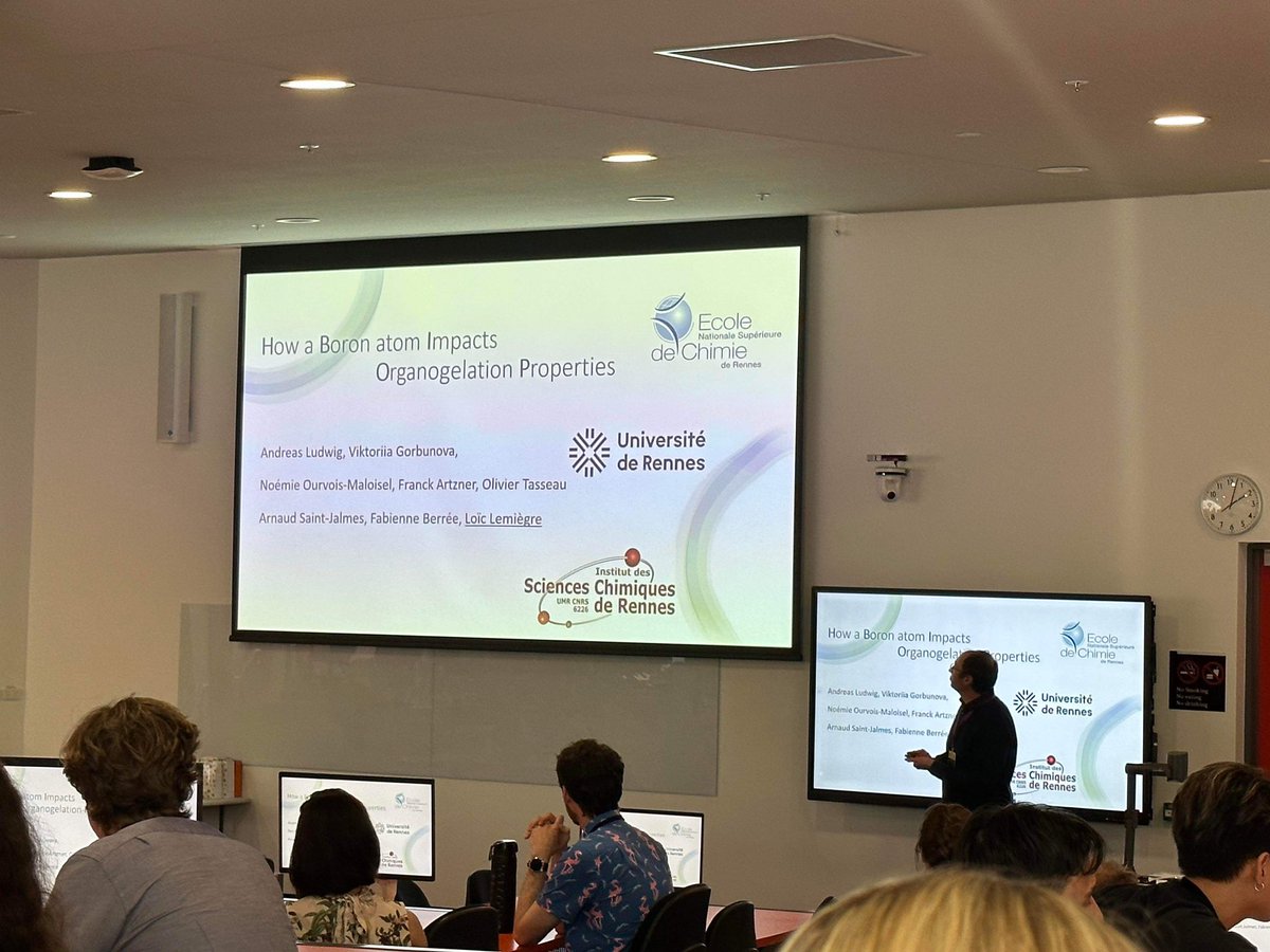 OZOM_14's tweet image. Our last session of presentations for today started with some great talks by Loïc Lemiègre, Libing Fu and Stephen Cameron!