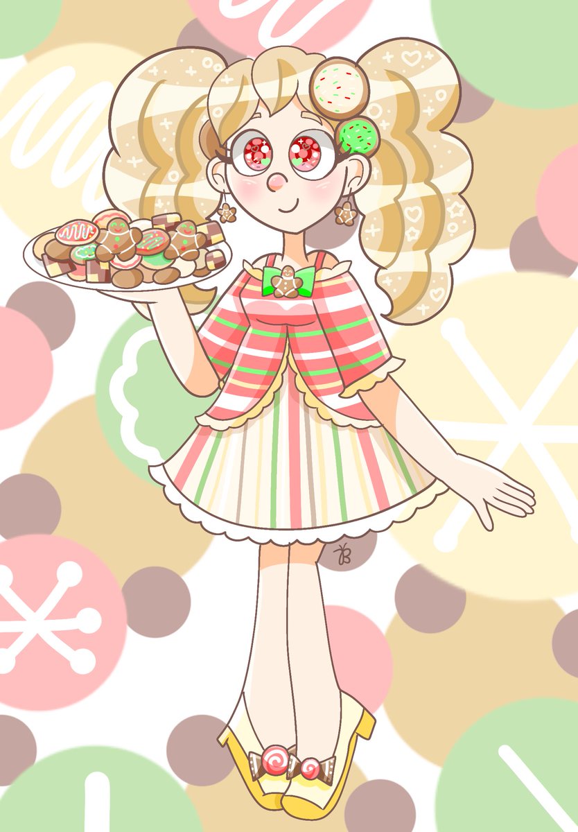 This is my first entry to #cozycemberchallenge for #NationalCookieDay ! The first prompt “winter treats” called for a cute Christmas cookie baker with a big plate full of cheer 😄🍪🎄

#cozycember