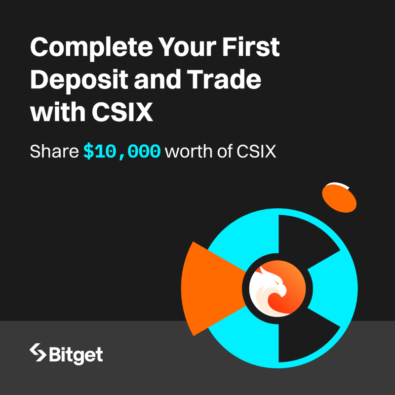 bitget's tweet photo. 🎡Join our Exclusive Spinning Wheels Event for CSIX Listing to share $10,000 worth of $CSIX!🎉
Tasks to participate:
🔒 Complete KYC
💰 First Net Deposit
📈 First Trading
📅Dec 4, 11:00 - Dec 8, 11:00 (UTC)
✨Spin to win amazing prizes now!
#CSIXxBitget #Bitget