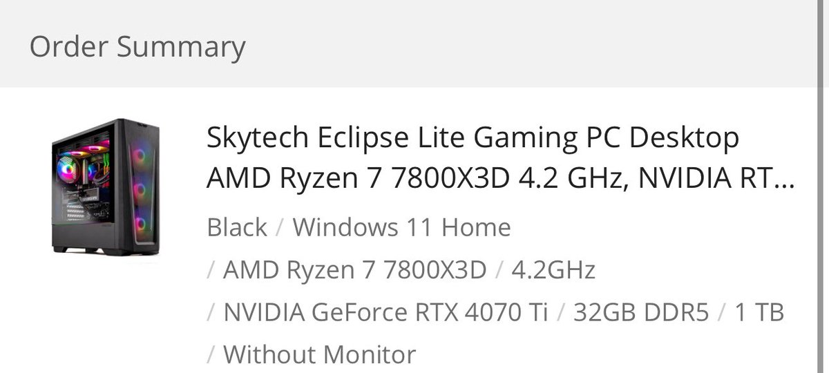 Meech_EXE's tweet photo. The anticipation is killing me I can’t wait for this baby to come in this week. Thank you @skytechgaming for the solid deal 

#skytechgamingpc #skytechpc #gamingpc #CyberMondayDeals https://t.co/WTPTZNnL9E