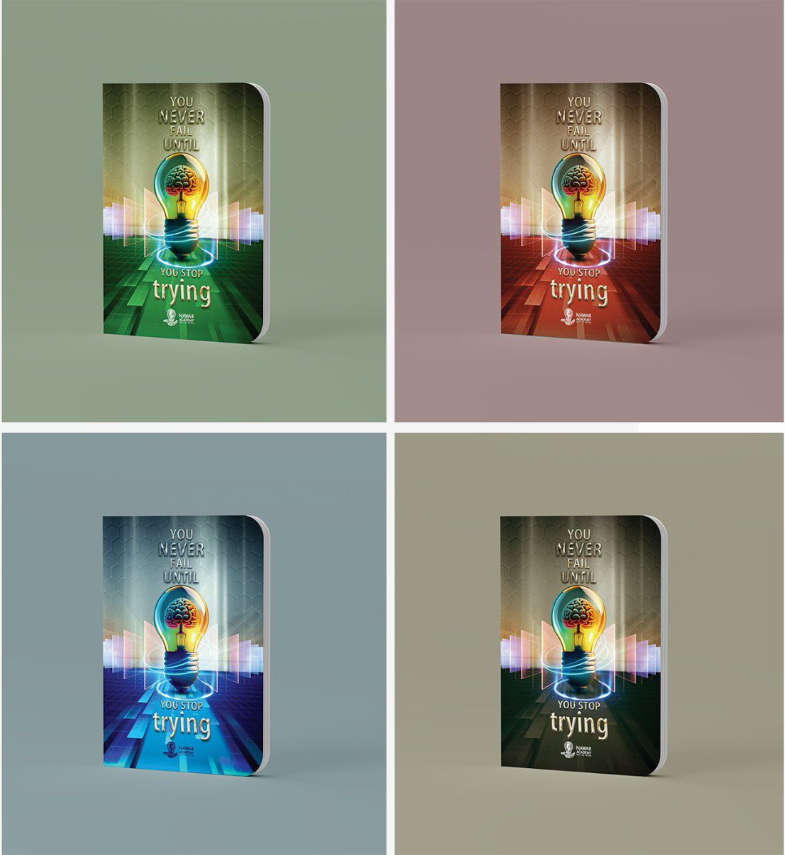 MonaGamal1994's tweet photo. شغلي تصميم نوت بوك ل Nawar Academy ف المعادي ♥️
.
.
#Notebook #design #printing #notebookcheck #designers #colorful #notebook_design #art #artwork #colors #Manipulat #manipulation #book_design #coverart #cover_book #lamp #designbook https://t.co/fTIClTQmCS