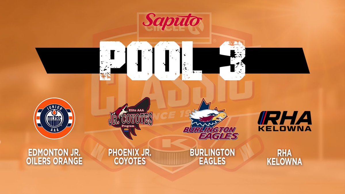 CircleKClassic's tweet image. After a successful LIVE Pool Reveal tonight, here are your first 4 Pools in the 2023-24 Circle K Classic.