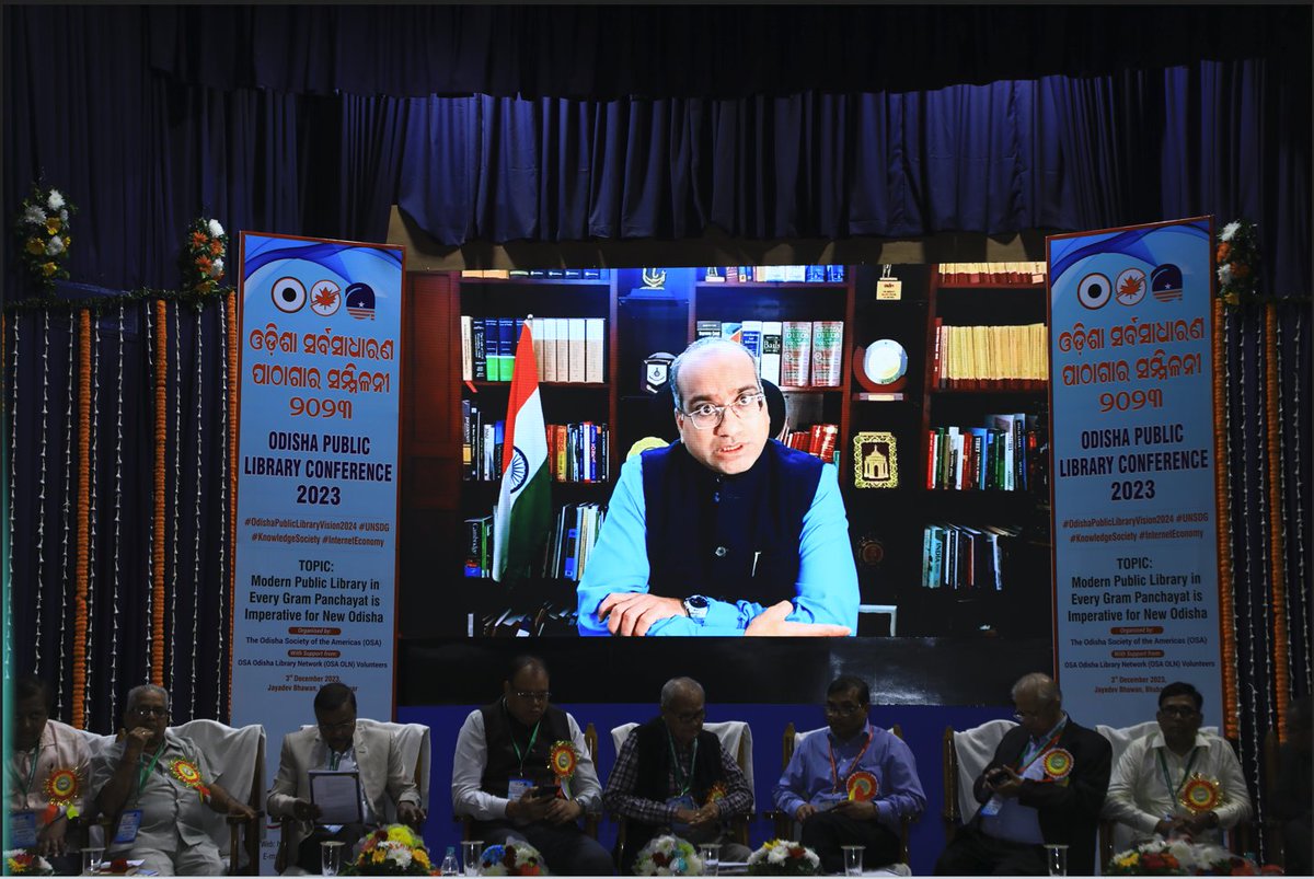 NiraMohapatra's tweet image. #OdishaPublicLibraryConference 03/12/2023 #OdishaPublicLibraryVision2024 #OdishaLibraryNetwork #OPLI #OSA #Library_Movement_Odisha 
@Lib_Movement_OD @OdishaSocietyNA @cpbbsrctc @Culturedeptt @PRDeptOdisha @OMECL_Odisha @SujeetKOfficial @BakulFoundation @CMO_Odisha @MoSarkar5T
