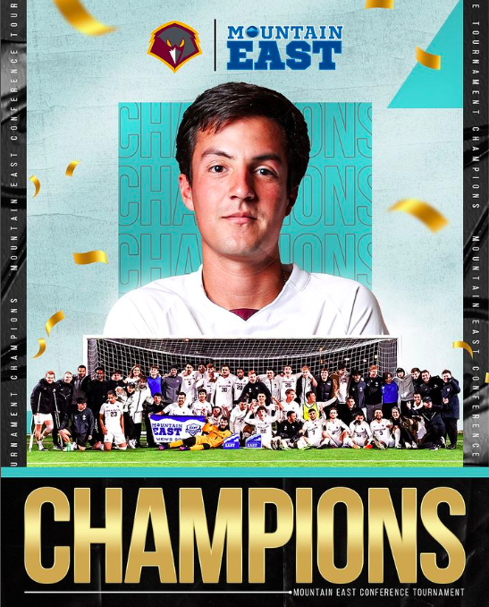 dmbsports_'s tweet photo. ¡CAMPEÓN CON CHARLESTON!🏆
@kikebedoya se consagró campeón de la Mountain East Conference Tournament 2023. 
Gracias a este título, Charleston logró la clasificación al NCAA DII National Tournament, el  más importante del país dentro de esta organización.
#BuildingNewFutures https://t.co/XmxDo5q7Cr