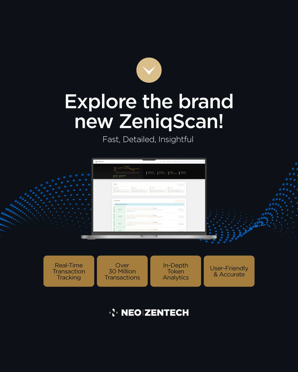 Zeniqscan is here to revolutionize your experience with its lightning-fast and detailed insights into the ZENIQ ecosystem. 
Join the future of blockchain exploration with ZeniqScan and unlock the full potential of your virtual assets!
zeniqscan.com