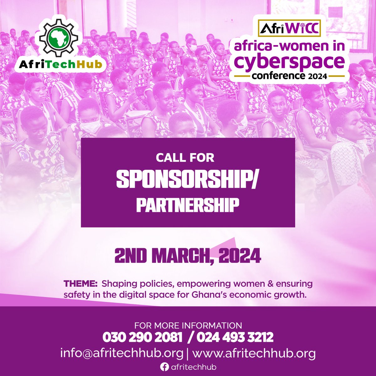 Let's talk! Kindly share with someone who can support or partner with us. #AfriWiCC2024 #AfriTechHub #WomenSafety #CyberSpace #CyberSecurity #WomenEmpowerment <a href="/MyAfriTechHub/">AfriTech Hub</a>