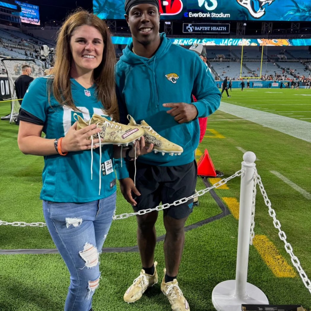 Ashton Kroner (@ashtonkroner) on Twitter photo I want to give a huge shout out and thank you to the Call of Duty Endowment for honoring my military service along with Travis Etienne Jr. with the <a href="/Jaguars/">Jacksonville Jaguars</a> who made today absolutely amazing! I want to give a huge shout out and thank you to the Call of Duty Endowment for honoring my military service along with Travis Etienne Jr. with the <a href="/Jaguars/">Jacksonville Jaguars</a> who made today absolutely amazing!