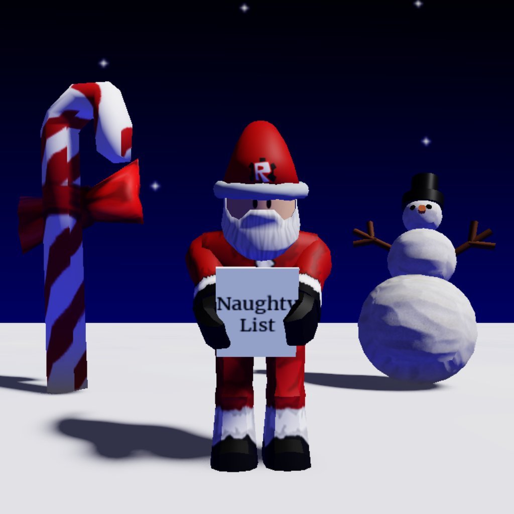 Santa Decides on X: Roblox Slender is on the naughty list   / X