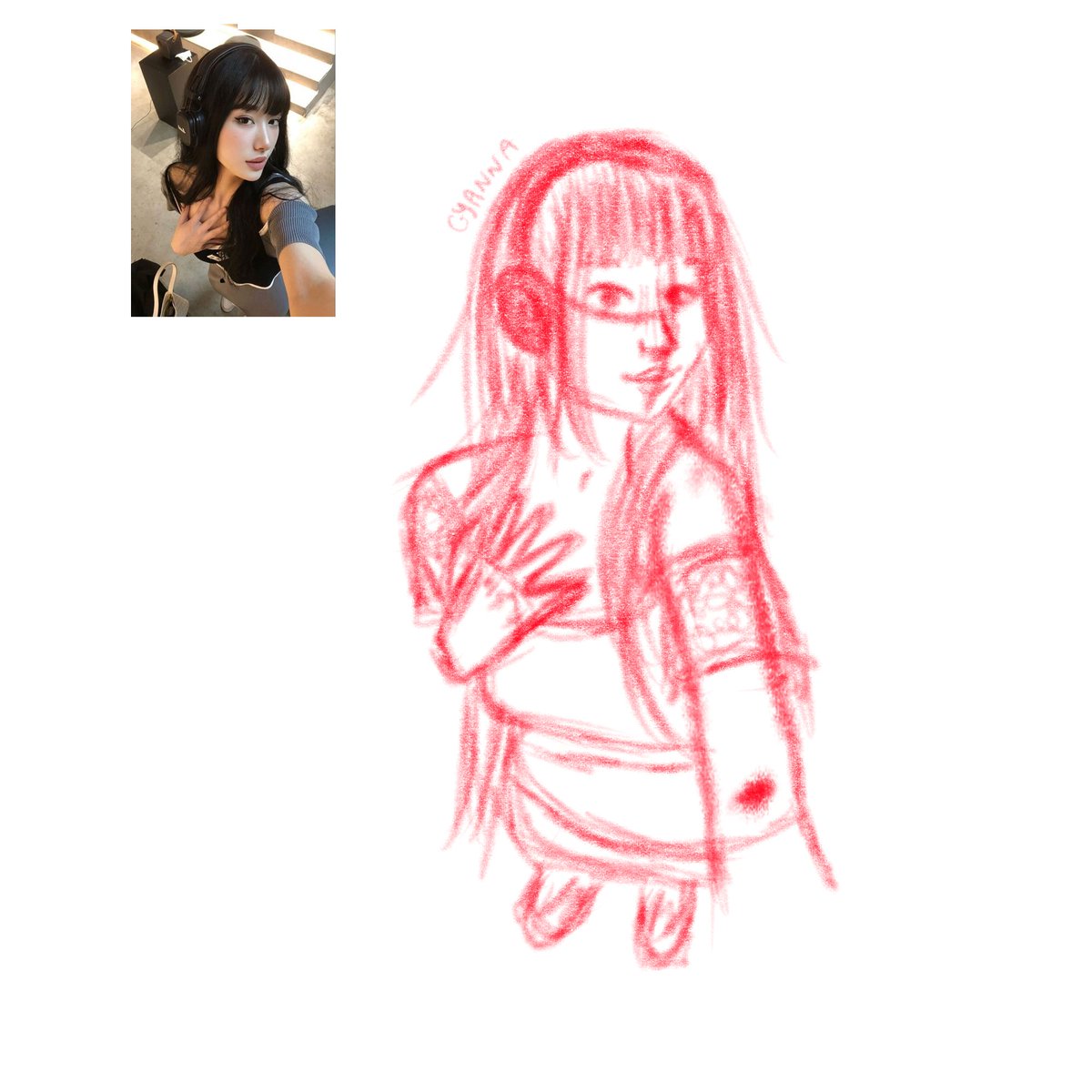 imgyanna's tweet photo. Hello, guyss!!! Posting this drawing to introduce myself...My name is Giovanna, I will post some of my artworks here so that you can follow my progress and for me to grow on this platform. Follow meee <3

#art #drawing #draw #sketch #girlsart https://t.co/YWfrfdyvIQ