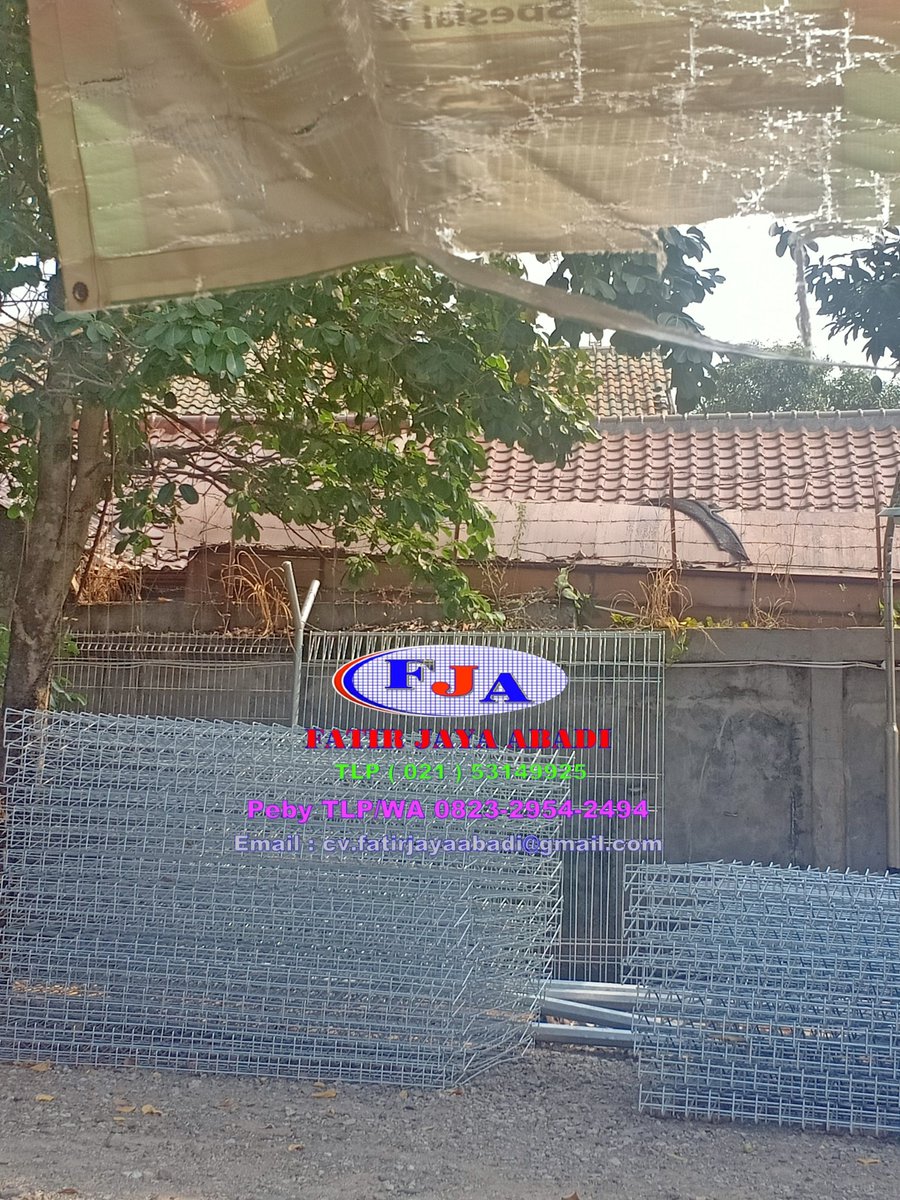 AbadiPebi's tweet image. Jual Pagar BRC Electro Platting Galvanis dan Hot Dip Galvanis

Siap kirim seluruh Indonesia

Kami berada di:
Jln. H. Sikam no. 106,RT.002/RW.013, Kunciran indah,pinang, Tangerang 

Chat kami segera untuk mendapatkan penawaran terbaik
WA: 082329542494

#Jual #Pagarbrc #murahmeriah