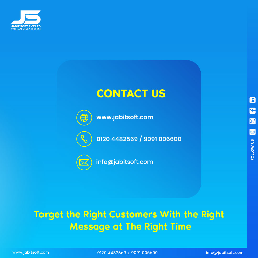 jabitsoft's tweet photo. Best Software Development Company in Noida.
Are you looking to advance your software development plan?
Look no further than Jabit Soft, an accomplished creative firm with a focus on providing first-rate Development Solutions.
🌐Visit Website: https://t.co/dUMNZh17zO
#jabitsoft https://t.co/nk8nWoB55p