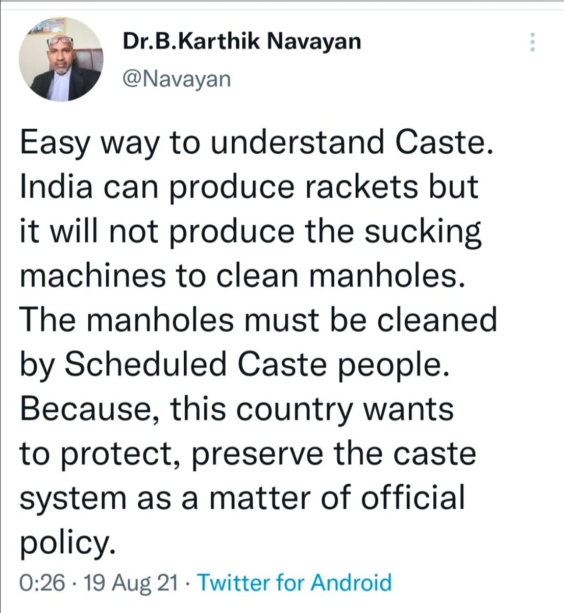 Navayan's tweet image. #Stopmanualscavenging