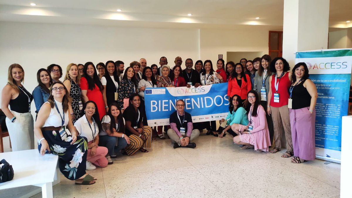 🌱♿ Inició en #Cuba la Reunión de Coordinación del Proyecto Promoción de la Accesibilidad de estudiantes con discapacidad a la Educación Superior en Cuba, Costa Rica y República Dominicana, <a href="/CaribbeanAccess/">Access Caribbean</a> 

Sigue hilo 👇🏻