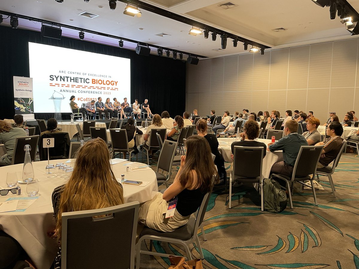 ARC Centre of Excellence in Synthetic Biology (@arc_coesb) on Twitter photo Welcome to #CoESB23! Kicking off with a brilliant panel discussion for EMCRs on transitioning from academia to industry hosted by <a href="/flamycain/">A/Prof Amy Cain</a>. What were your key takeaways? Let us know! Welcome to #CoESB23! Kicking off with a brilliant panel discussion for EMCRs on transitioning from academia to industry hosted by <a href="/flamycain/">A/Prof Amy Cain</a>. What were your key takeaways? Let us know!
