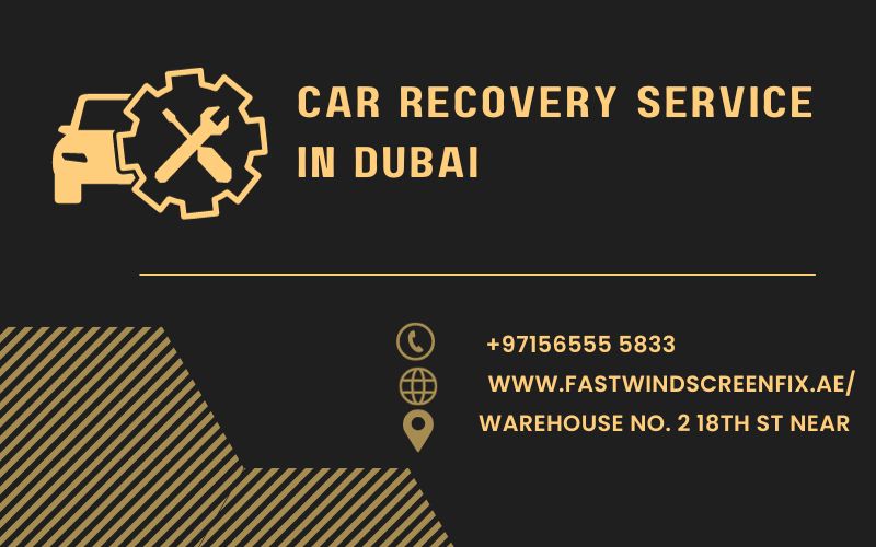 Call Fast Windscreen Fix if you require emergency auto recovery services in Dubai. Our staff is ready to help you with flat tires and vehicle breakdowns at any time.
📲 +97156555 5833 
🔗 rb.gy/0kiben
📩 info@fastwindscreenfix.ae
 #EmergencyRecovery #CarRecovery