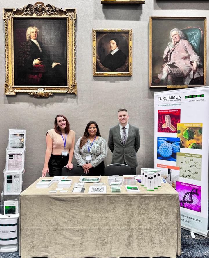 We are in position at the Royal College of Physicians for @encephalitis Conference 2023! Stop by to discuss our range of assays for neurological disorders 

#encephalitis #conference2023