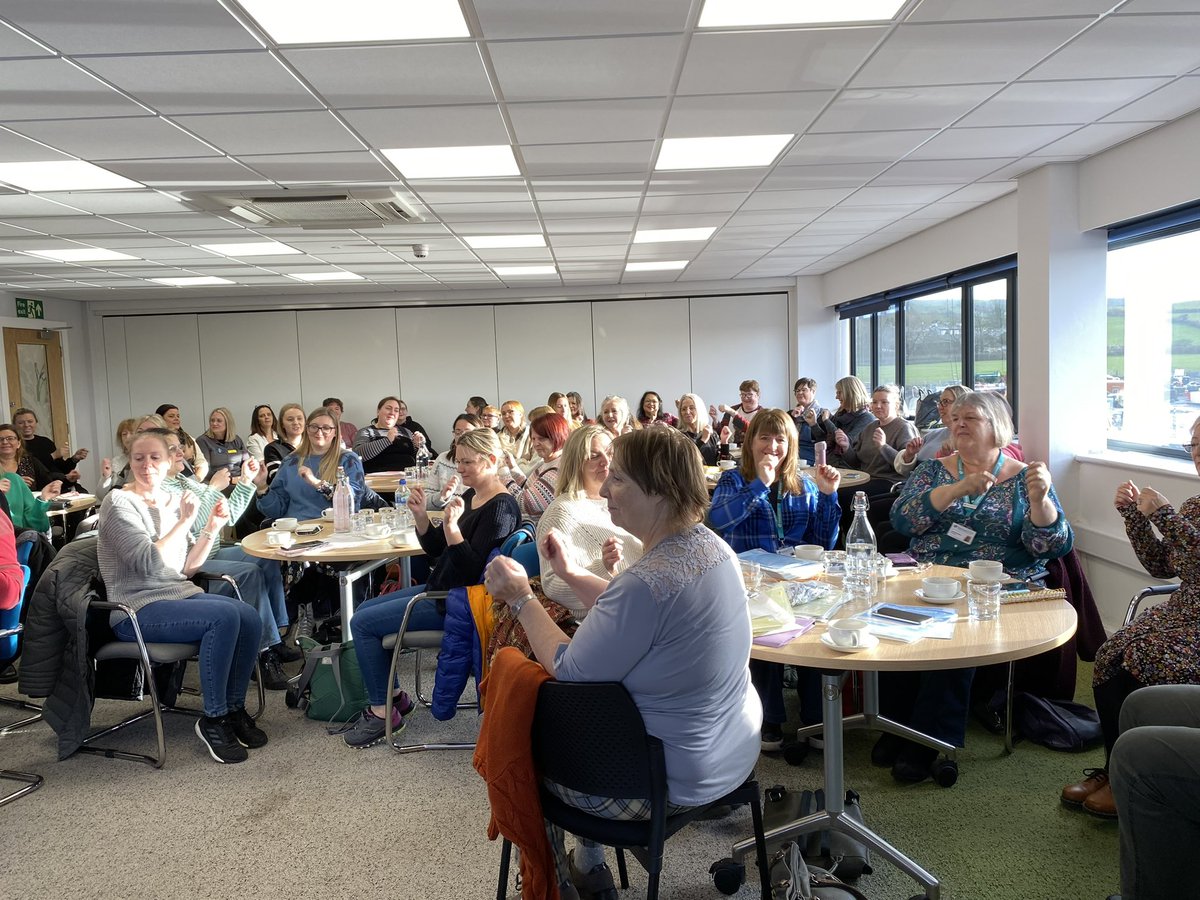diannesmith65's tweet photo. Dementia, Learning disability and Autism champions day @nwa today starting with a warm up with some chair based exercises ! @UHMBT @MelWoolfall @2soprano https://t.co/sZStVk0a18