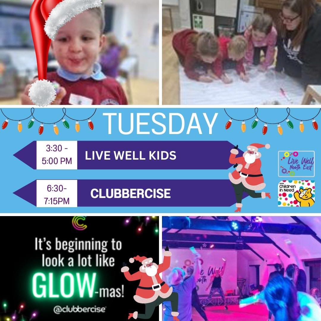 In Live Well Kids we will be making some Christmas treats and playing some fun games, we love having so many children come from <a href="/SacristonAcad/">Sacriston Academy</a> and <a href="/StBedeSacriston/">St Bede's Catholic Primary School</a> 

We do have space for more! Just pop along 😀