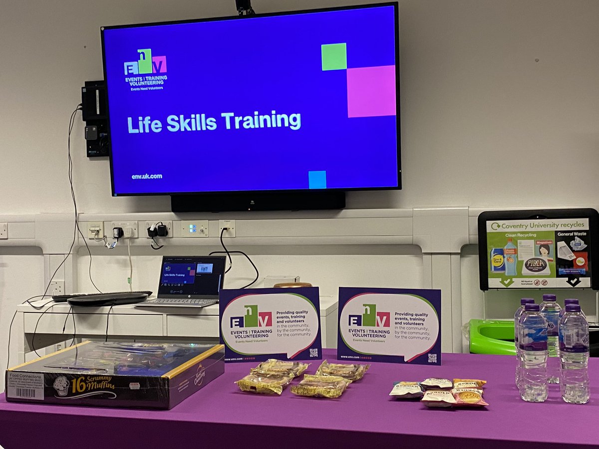 All set to deliver our latest #LifeSkills training. Today confident communication skills & active listening are our key themes.
#training #wellbeing #developingpeople