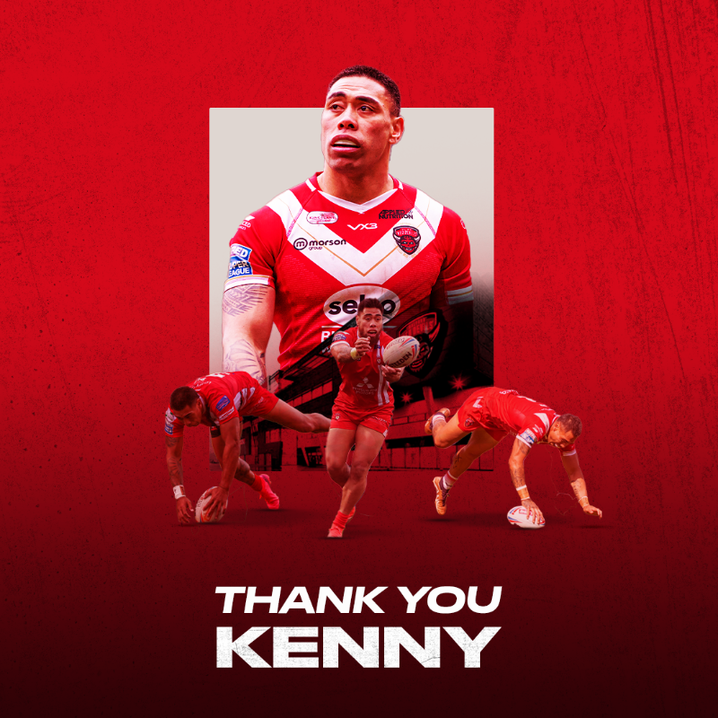 SalfordDevils's tweet photo. We can confirm that the club have granted Ken Sio his release from Salford Red Devils on compassionate grounds, bringing to an end a magnificent five-year stay at the club.

A Salford legend, forever! ❤️